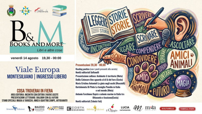Montesilvano: rassegna letteraria “Books & More”
