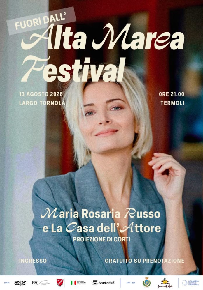 Maria Rosaria Russo ospite di “Fuori dall’Alta Marea Festival” a Termoli