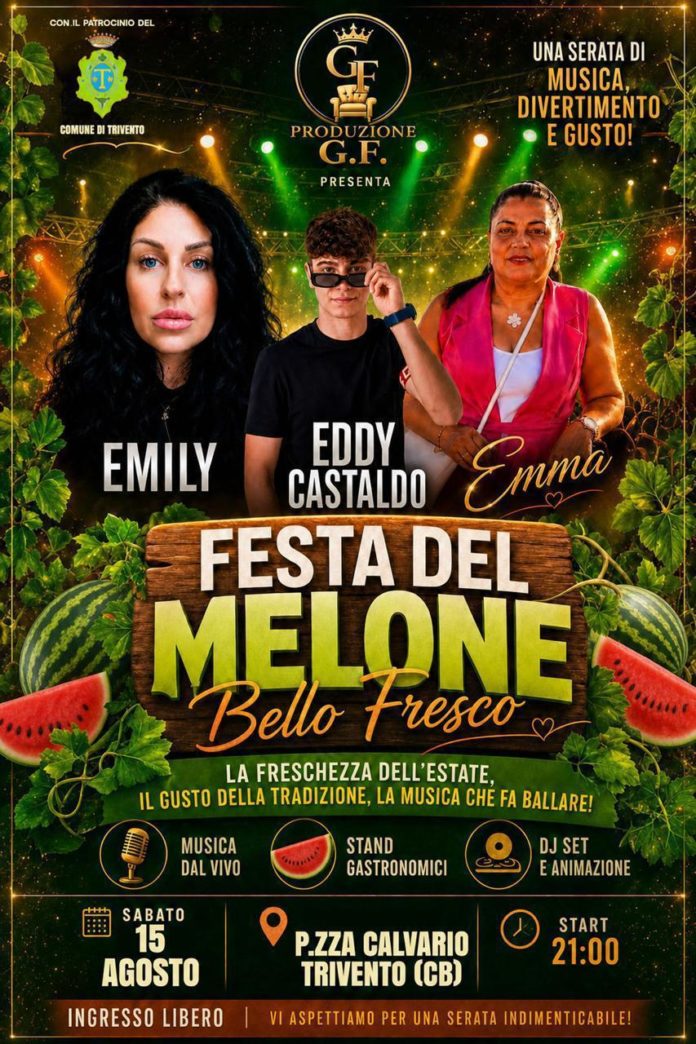 Torna la Festa del melone per il ferragosto triventino