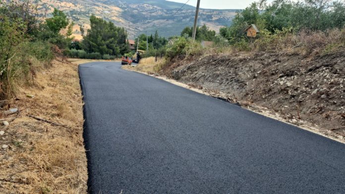 Trivento, terminati i lavori per la strada comunale Cappuccini – Crocella