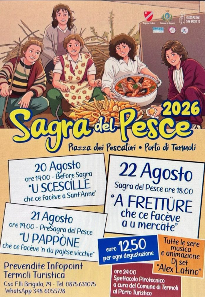 Sagra del Pesce, a Termoli un lungo weekend tra mare e tradizione