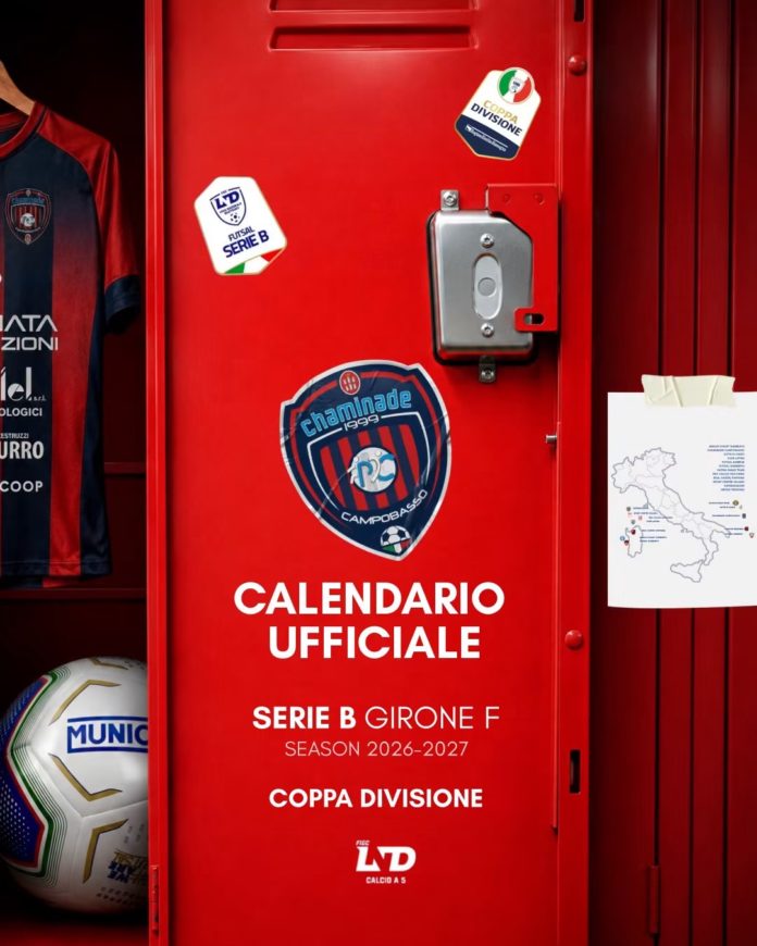 Futsal, Serie B, definito il calendario della Chaminade Campobasso
