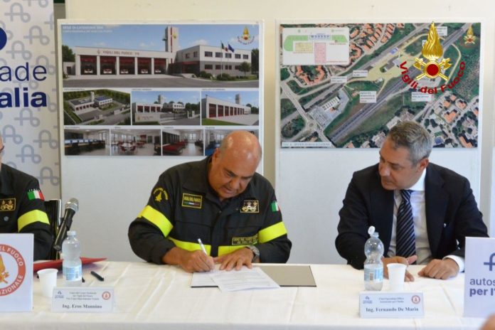 Termoli, accordo per la nuova caserma dei vigili del fuoco