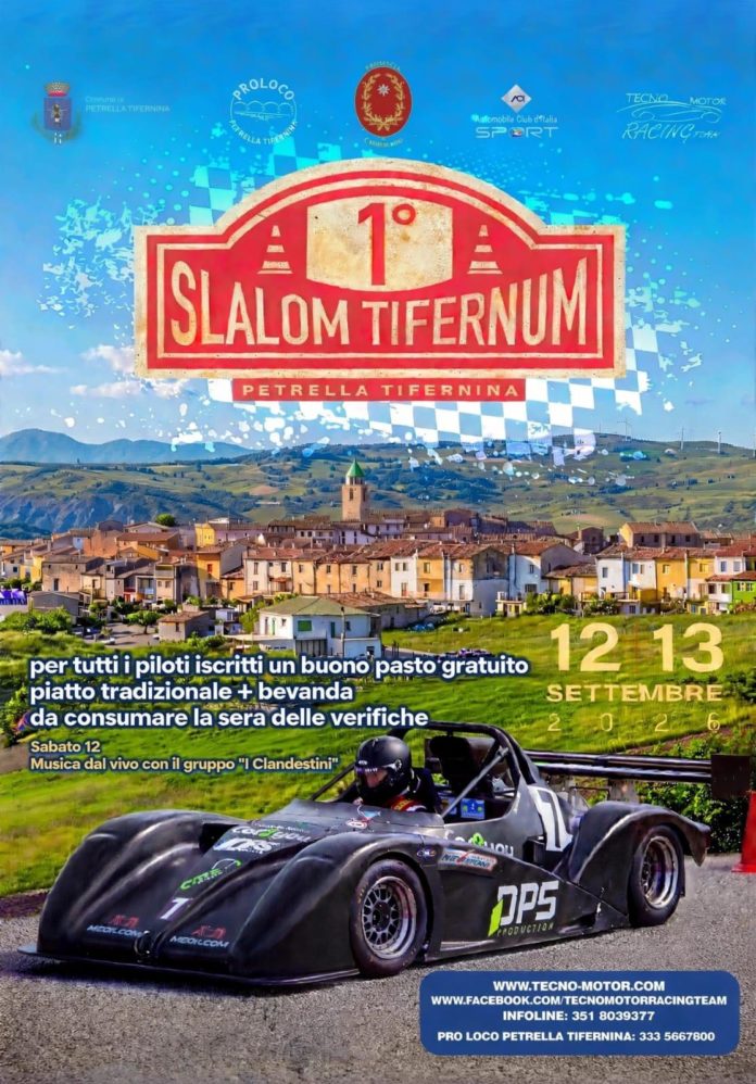 Motori, nasce lo Slalom Tifernum: Petrella accende i motori sulla Provinciale
