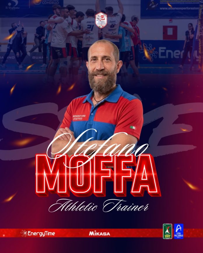 Volley, EnergyTime Spike Devils, Stefano Moffa nuovo preparatore atletico