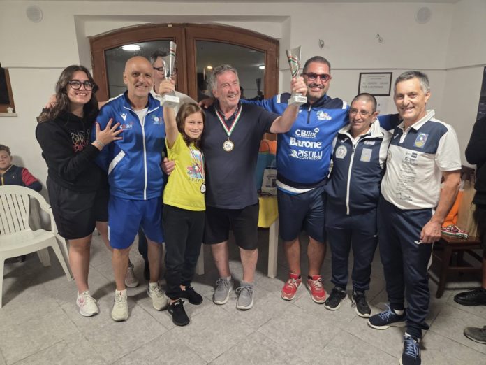 Bocce, Ferragosto di sport e amicizia a Civitella Alfedena: 67 protagonisti