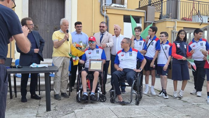 Bocce paralimpiche, Sepino celebra il boccista nazionale Mauro Piacente