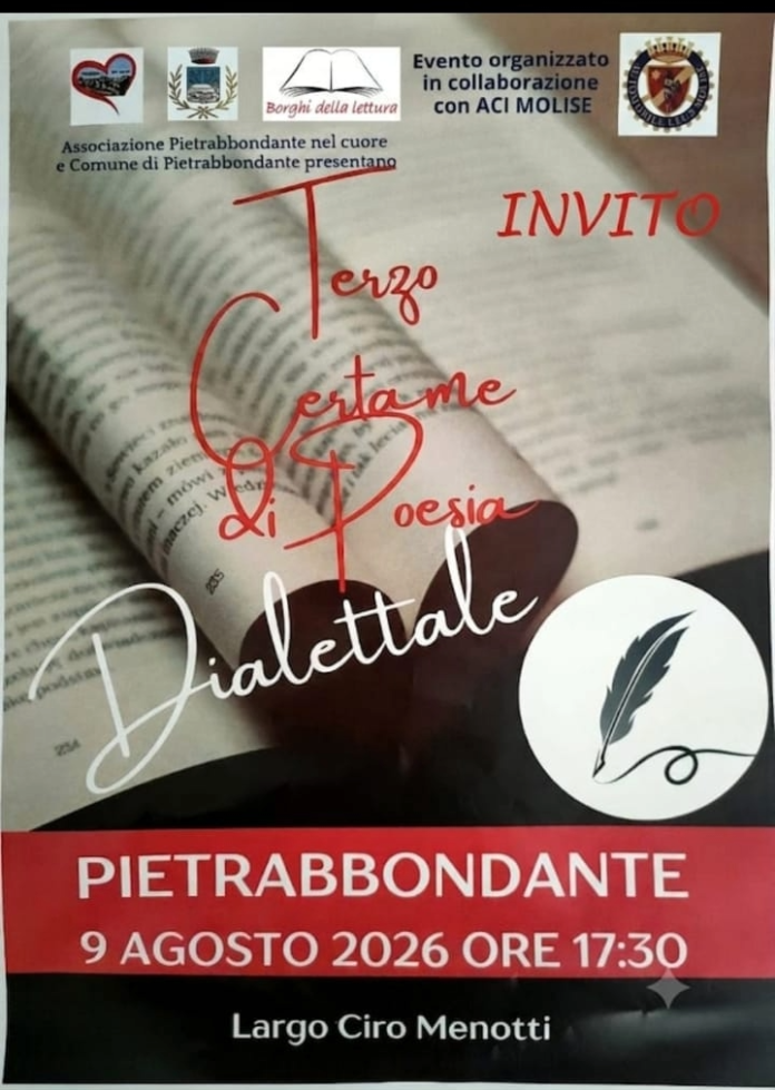 Pietrabbondante, sette regioni italiane al Certame di poesia dialettale