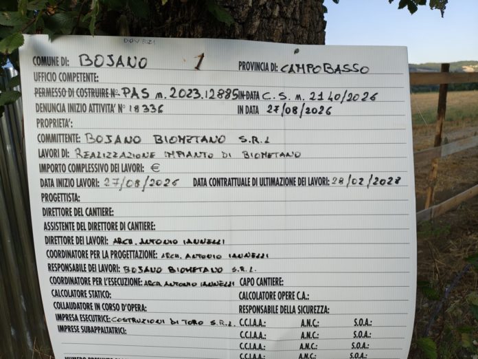 Impianto di biometano a Bojano: opposizione invoca unità e collaborazione