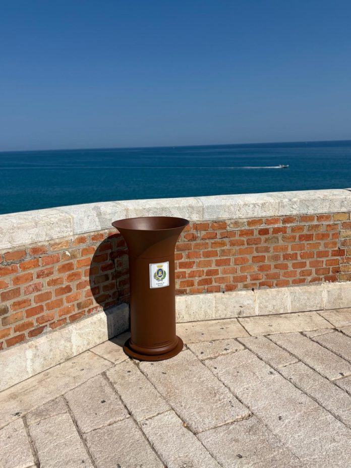 Termoli: nuovi cestini e attrezzature per migliorare il decoro urbano