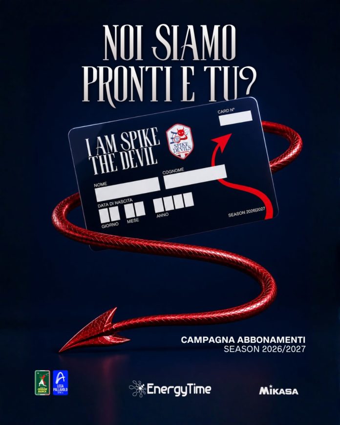 Volley, A3, EnergyTime, via alla campagna abbonamenti per la nuova stagione