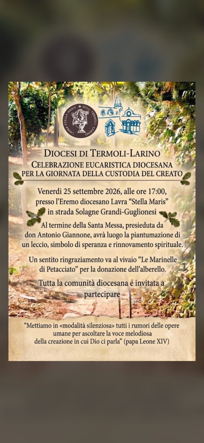 Diocesi di Termoli-Larino celebra la giornata del Creato