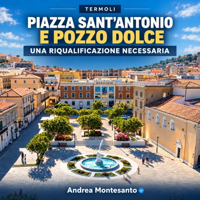 Termoli: piazza S. Antonio e Pozzo Dolce, una riqualificazione necessaria