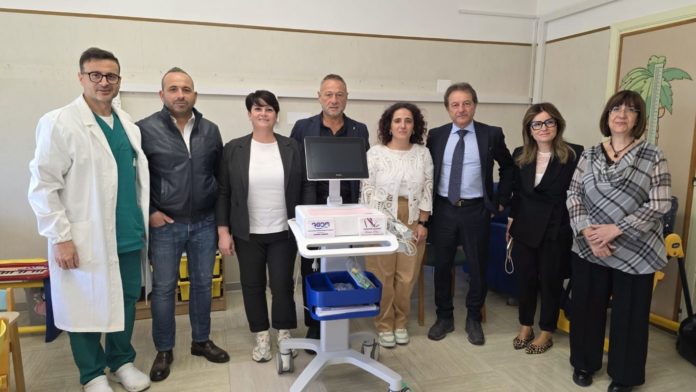 Elettrocardiogafo donato a Pediatria dell’ospedale Cardarelli di Campobasso