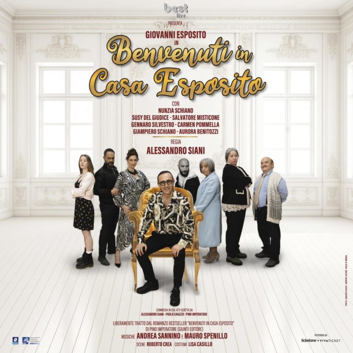 Benvenuti in casa Esposito, in scena all’auditorium di Isernia il 7 febbraio