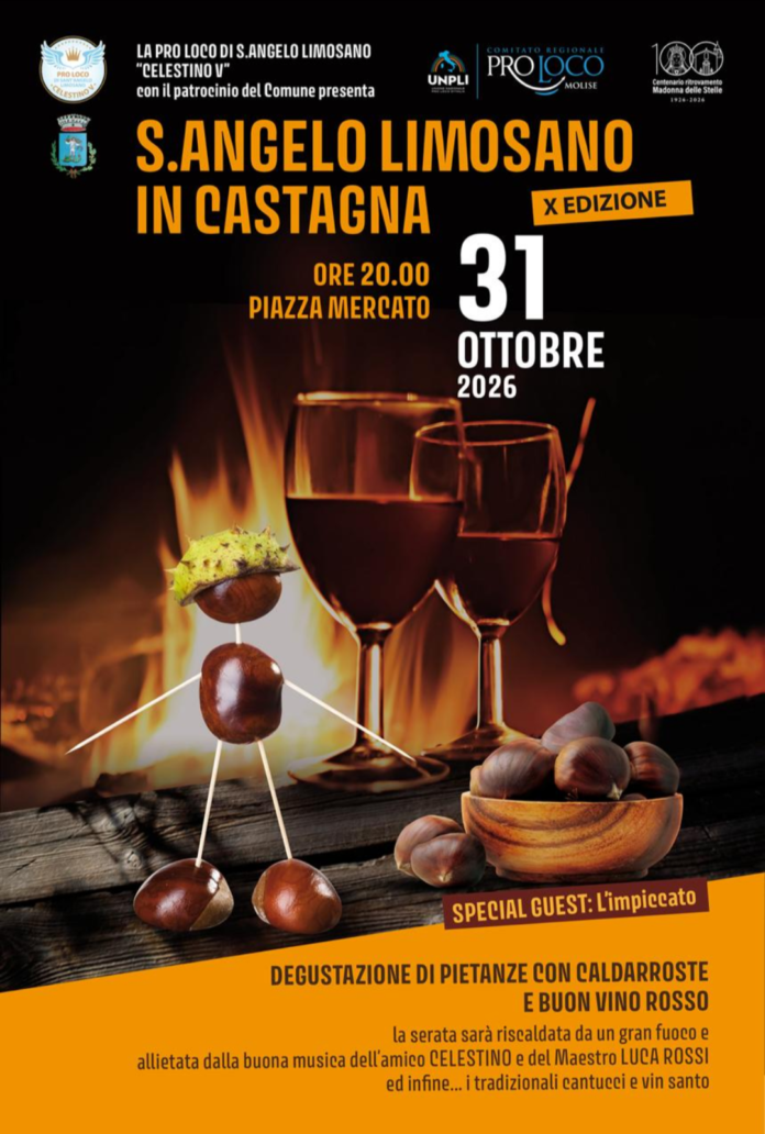 Decima edizione del Sant’Angelo Limosano in castagna