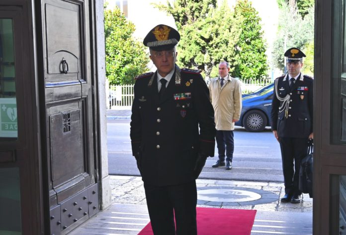 Il generale Castello in visita a Campobasso: legalità e vicinanza al cittadino