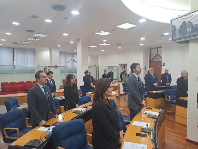 Sisma San Giuliano di Puglia, la commemorazione in Consiglio regionale