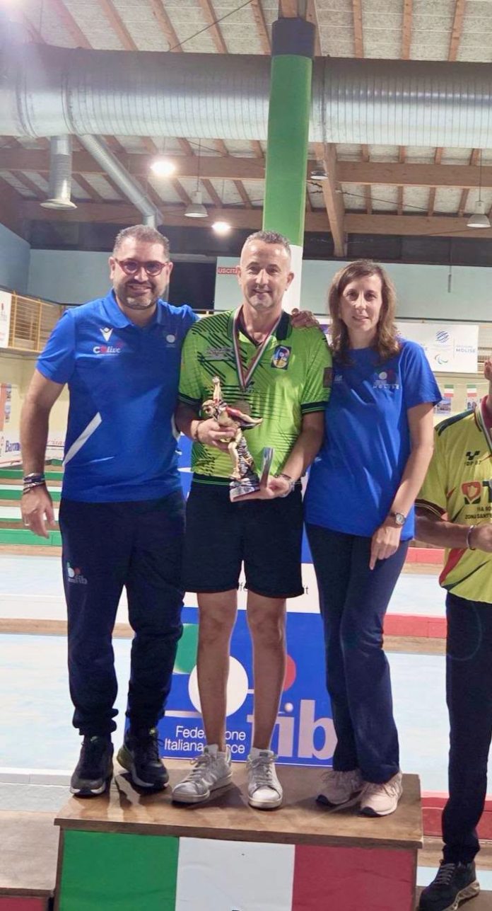 Bocce, Francesco Santoriello conquista il primo Trofeo SAL a Campobasso