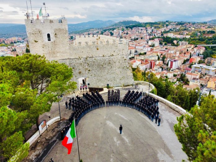 Al Castello Monforte sventola il Tricolore degli Allievi Vice Ispettori