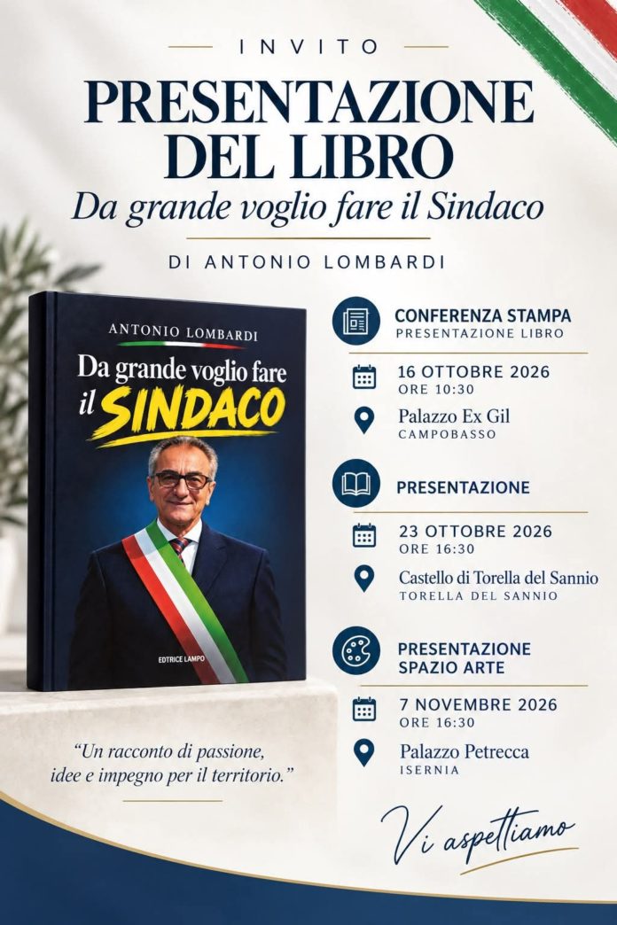 Da grande voglio fare il Sindaco, presentazione del libro di Antonio Lombardi